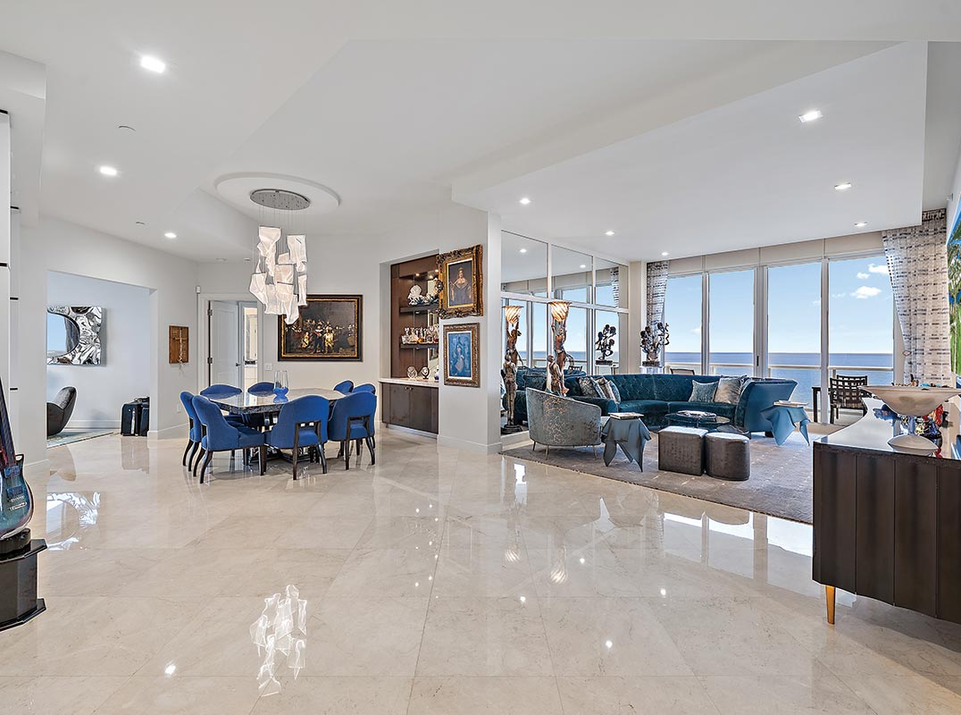 Fully Renovated Oceanfront Penthouse at the Ritz-Carlton Residences